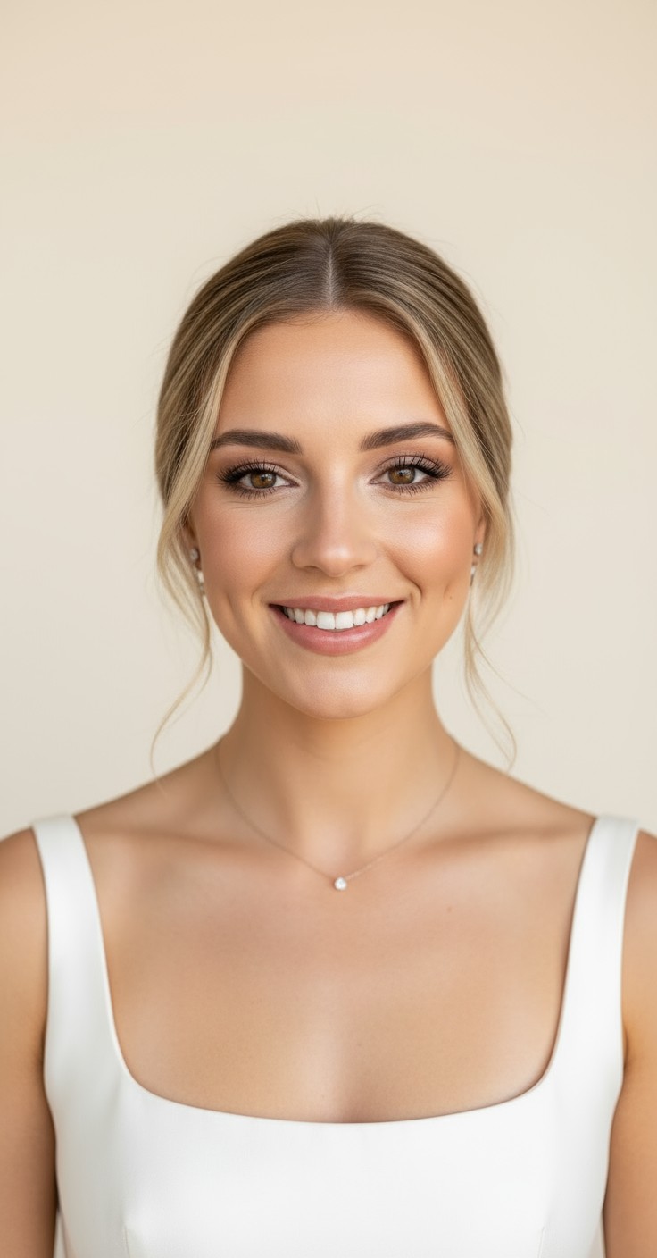 After Relaxed Wedding Updo